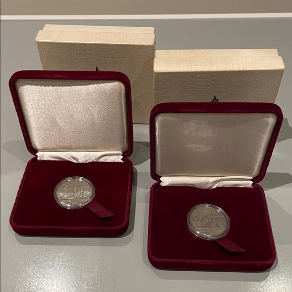 The Royal Canadian Mint Other - SET OF 2 - 1982 Canadian $1 DOLLAR CONFEDERATION CONSTITUTION Brilliant Uncircul